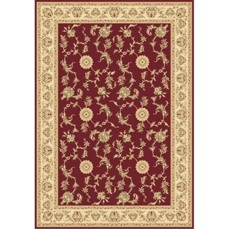 Dynamic Rugs Legacy 9.2 x 12.10 58017-330 Rug - Red LE101458017330